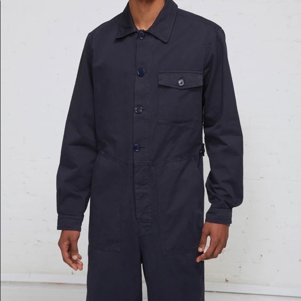 Dries Van Noten mens navy jumpsuit size medium